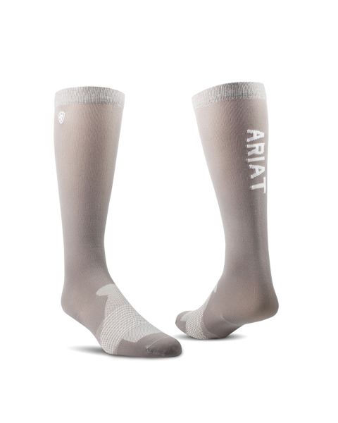 Ariat Adult Ariattek Essential Socks Zinc