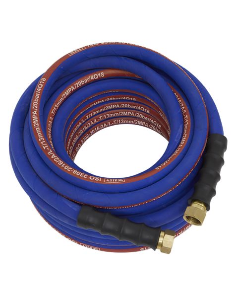 Air Hose 15m x Ø13mm with 1/2"BSP Unions Extra-Heavy-Duty