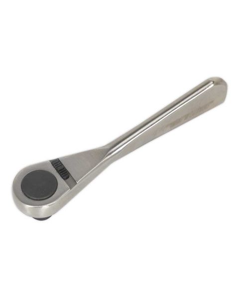 Bit Driver Ratchet Micro 1/4"Hex Stainless Steel