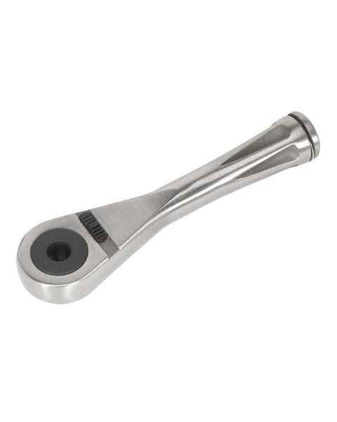 Bit Driver Ratchet Micro 1/4"Hex Stainless Steel