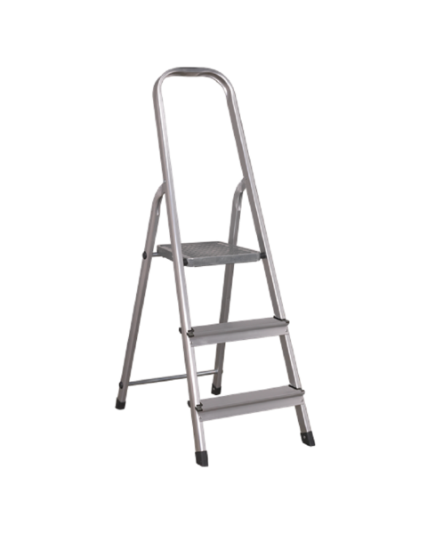 Aluminium Step Ladder 3-Tread EN 131