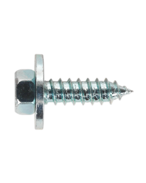 Acme Screw with Captive Washer #12 x 3/4" Zinc Pack of 100