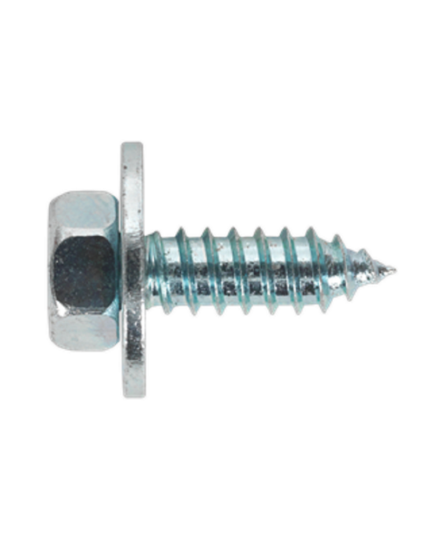 Acme Screw with Captive Washer M14 x 3/4" Zinc Pack of 100