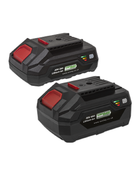 Power Tool Battery Pack 20V 2Ah & 4Ah Kit for SV20 Series