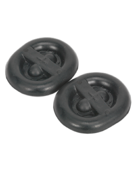 Exhaust Mounting Rubbers - L62 x D54 x H13.5 (Pack of 2)