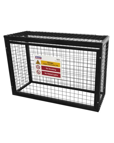Safety Cage - 4 x 19kg Gas Cylinders