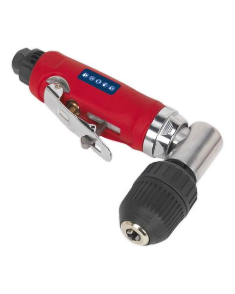 Air Angle Drill with 10mm Keyless Chuck