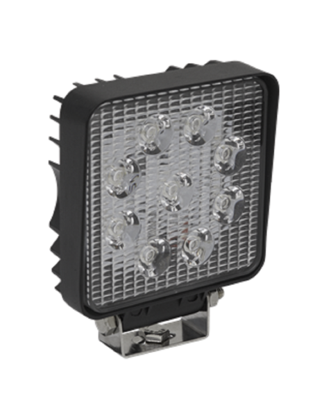 Square Worklight with Mounting Bracket 27W SMD LED
