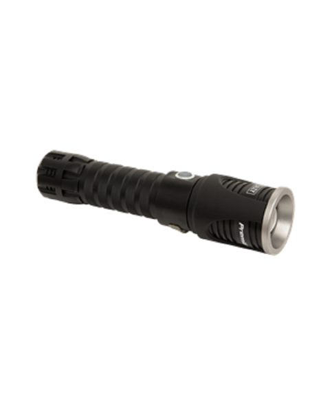 Aluminium Torch 5W SMD LED Adjustable Focus Rechargeable with USB Port