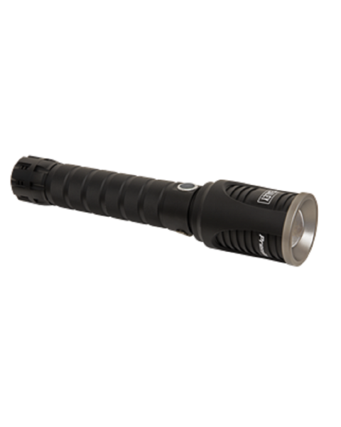 Aluminium Torch 60W COB LED Adjustable Focus Rechargeable with USB Port
