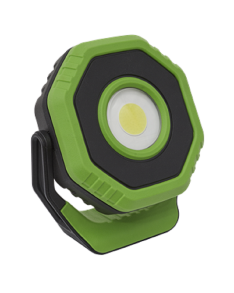 Rechargeable Pocket Floodlight with Magnet 360° 7W COB LED - Green