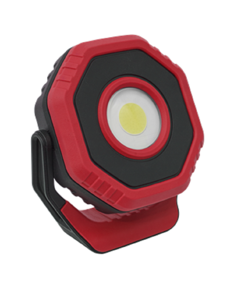 Rechargeable Pocket Floodlight with Magnet 360° 7W COB LED - Red