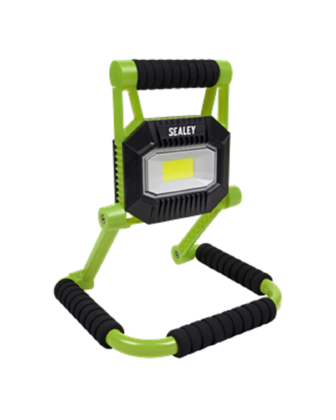 Rechargeable Portable Fold Flat Floodlight 10W COB LED Lithium-ion