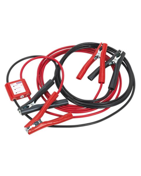Booster Cables 5m 400A 20mm with 12V Electronics Protection