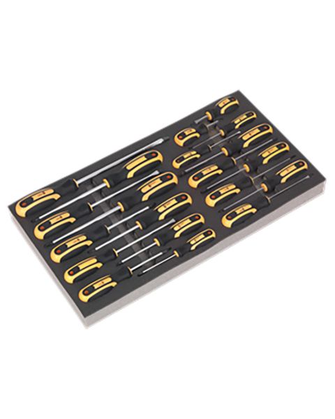 Tool Tray with Screwdriver Set 20pc