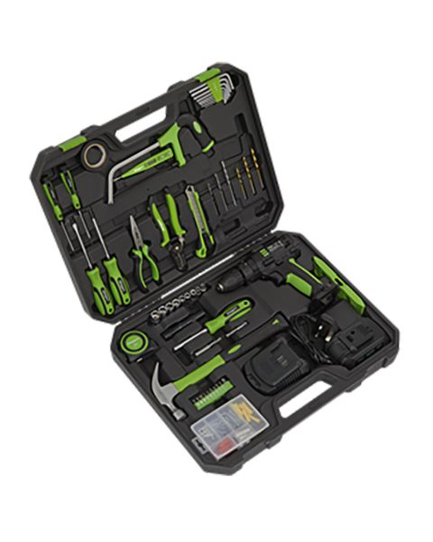 Tool Kit with Cordless Drill 101pc