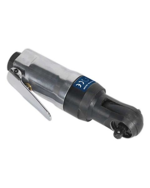 Air Ratchet Wrench 1/4"Sq Drive Super Stubby