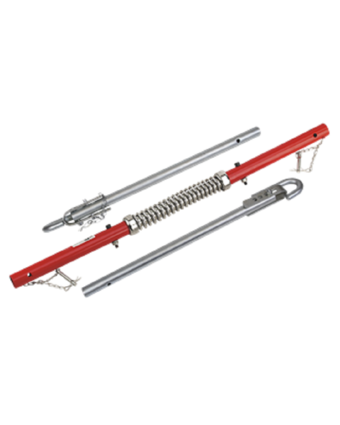 Tow Pole 2000kg Rolling Load Capacity with Shock Spring