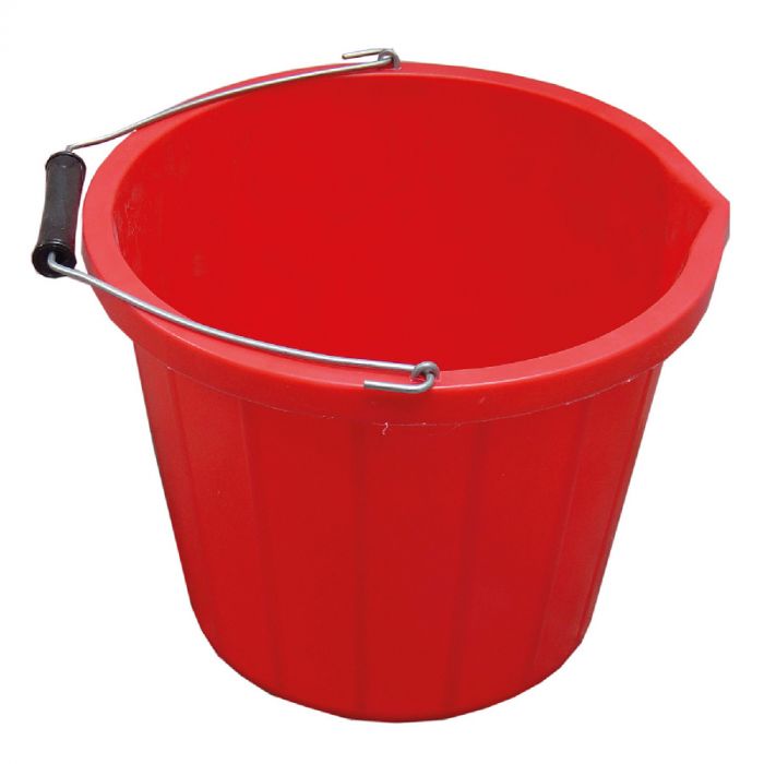 Red Water Pail - 4 Gallon